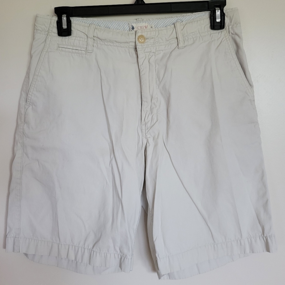 J. Crew Men's Khaki Shorts Size 32